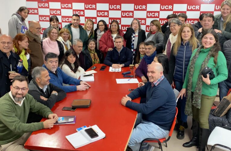 Nueva conducción en la UCR Chaco: comenzó la etapa de Leandro Zdero